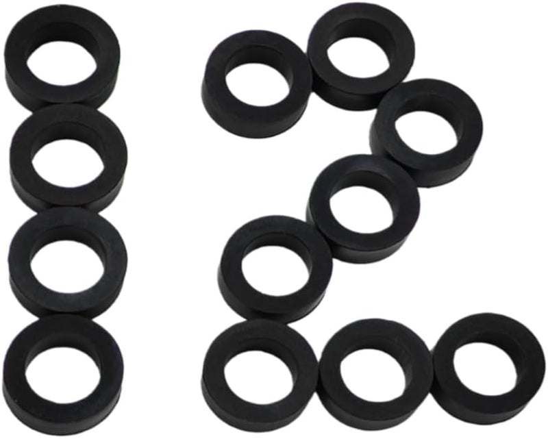 Sootim Replacement 3/8" Fuel Line Seal Grommet 1812348C1 S19405 F81Z9C387BA E3TZ9C387A 265204R1 Fuel Line Seal Sleeves Fits DT466E DT466 i530E S19405 1994-2008 (12pcs) - Image 2